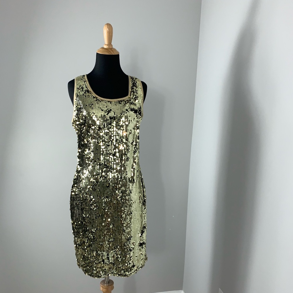 Sequin Tank Dress